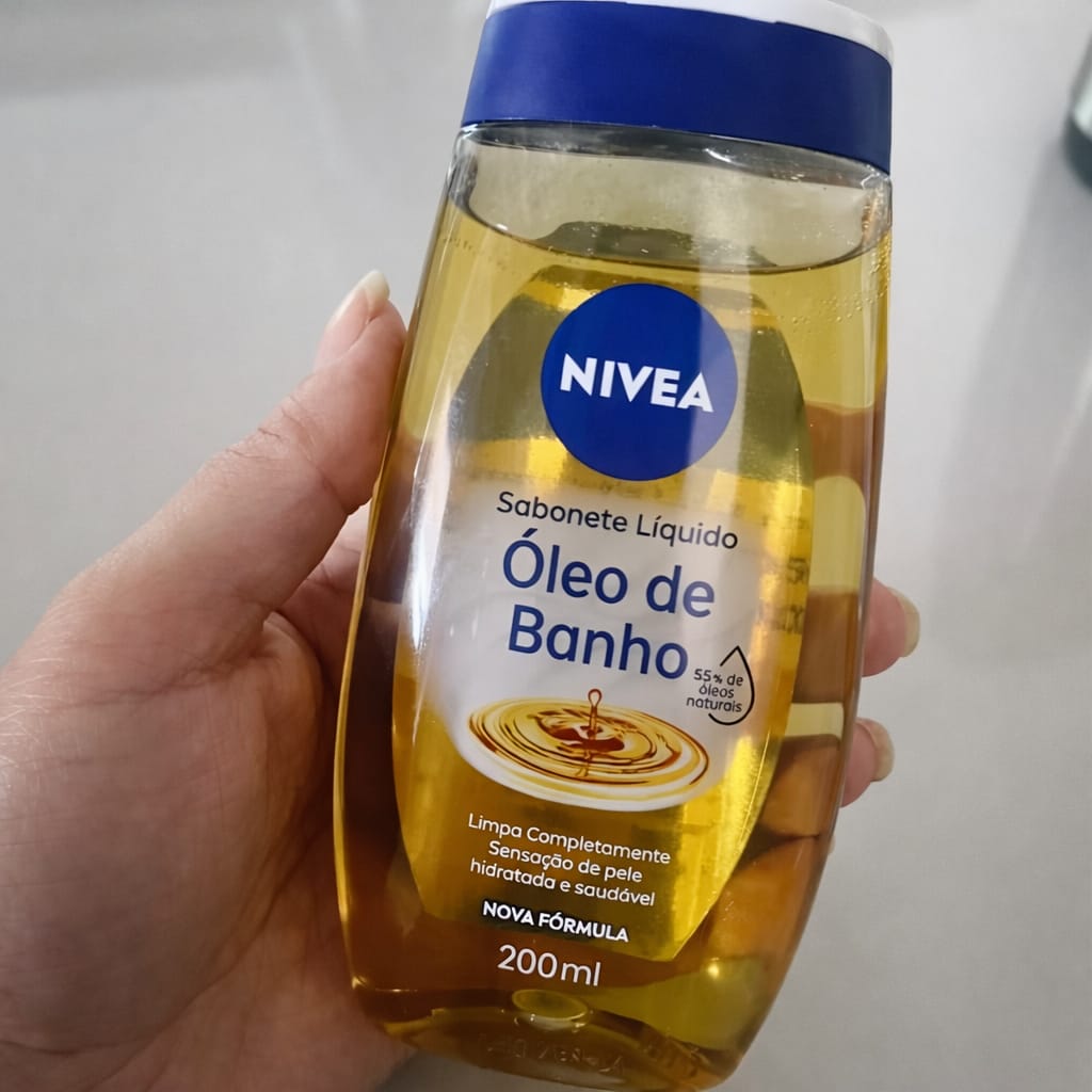 NIVEA Sabonete Líquido Óleo de Banho - 200 ml