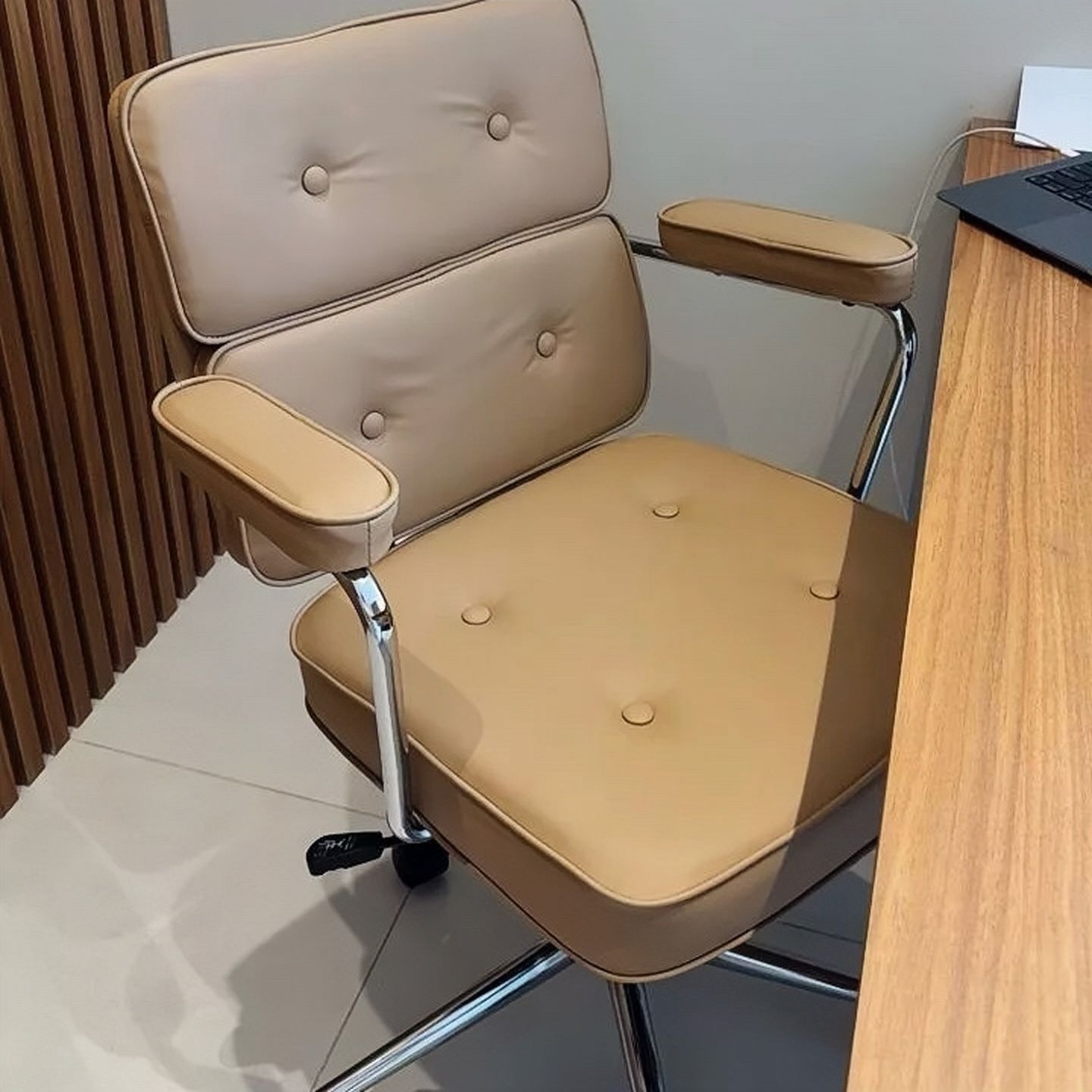 Cadeira De Escritório Giratória Super Luxuosa Para Diretor