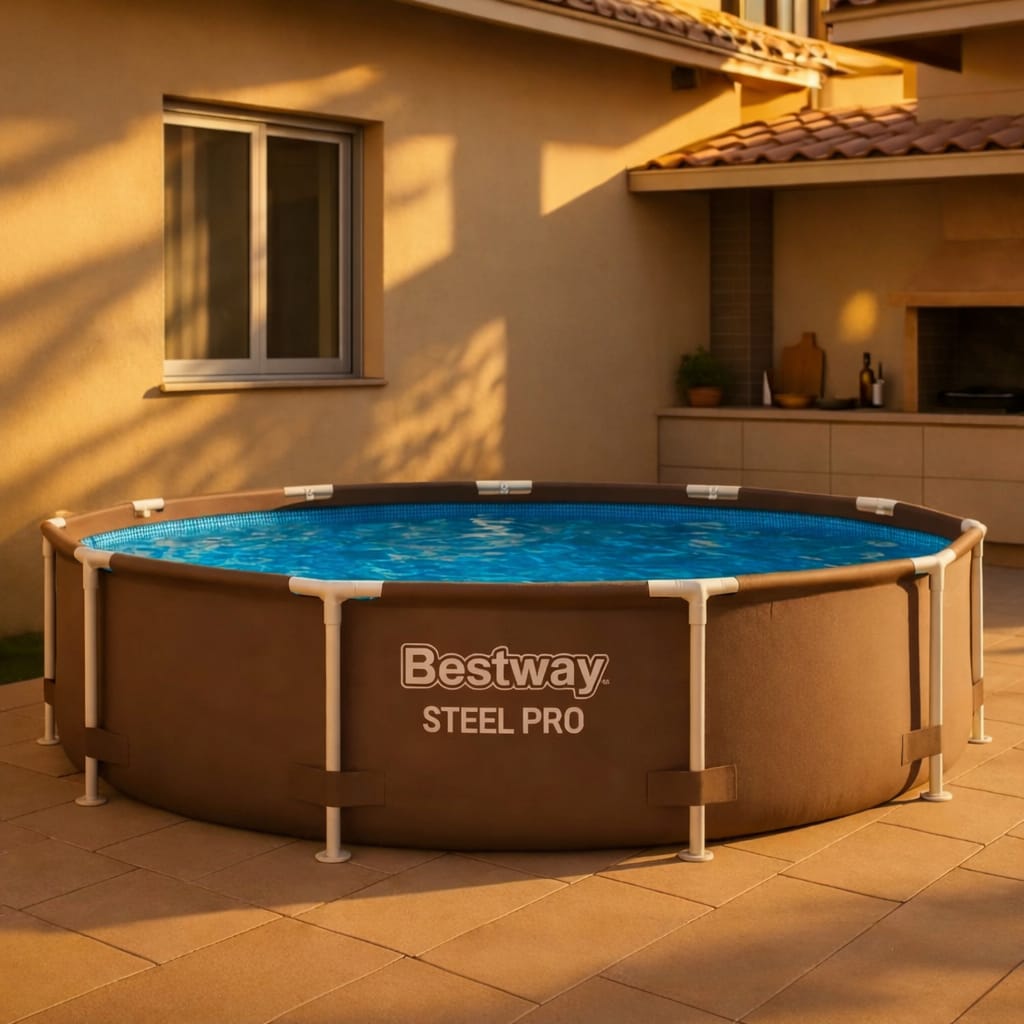 Piscina Estruturada Prestige 6.473l Bestway Circular 366m
