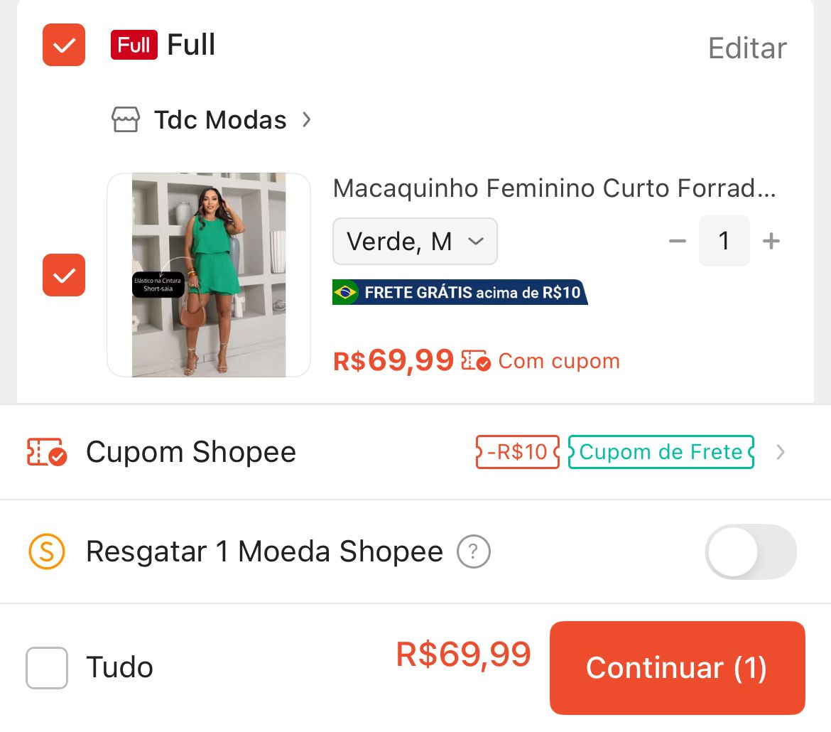 Macaquinho Feminino Curto Forrado Com Camadas Duna Com Ziper Nas Costas