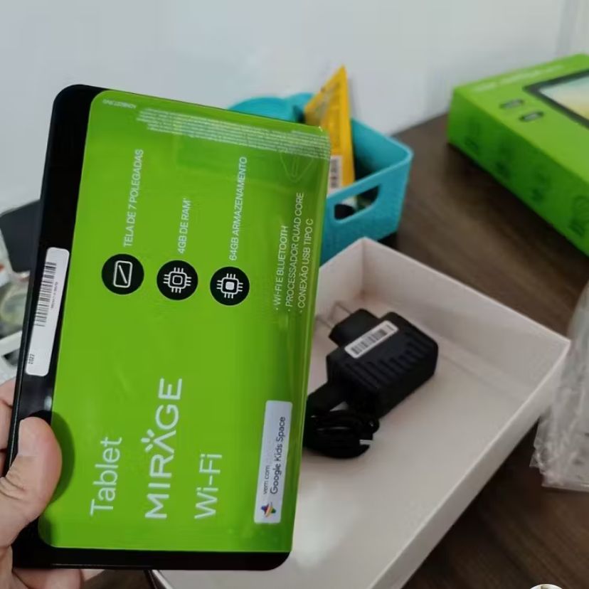 Tablet Mirage 7 pol 64GB Android 13 4GB RAM Quad Core Wi-fi - 2022