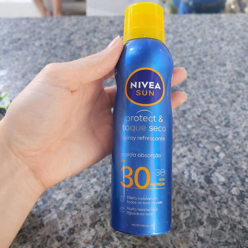 NIVEA SUN Protetor Solar Spray Protect & Toque Seco FPS 50 200ml
