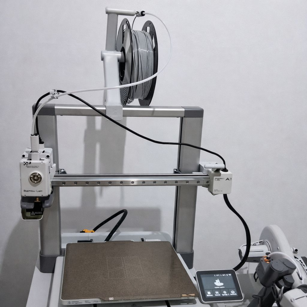 Impressora 3d Bambu Lab A1 Combo Ams Lite - Multicolorida