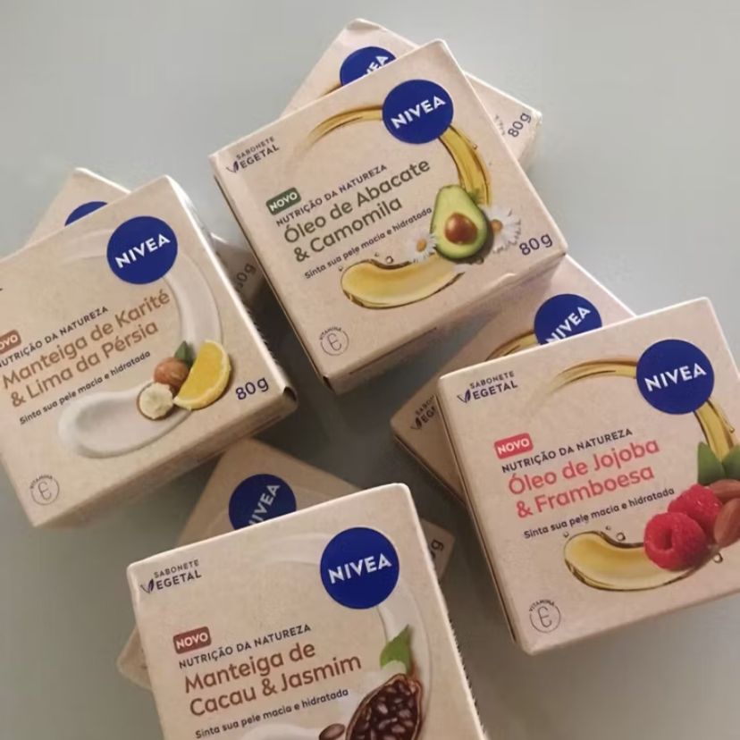 NIVEA Sabonete Manteiga Cacau e Jasmim 80g