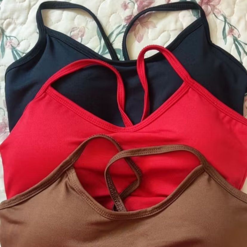 KIT TOP ALCINHA 3 PEÇAS SUPLEX COM BOJO