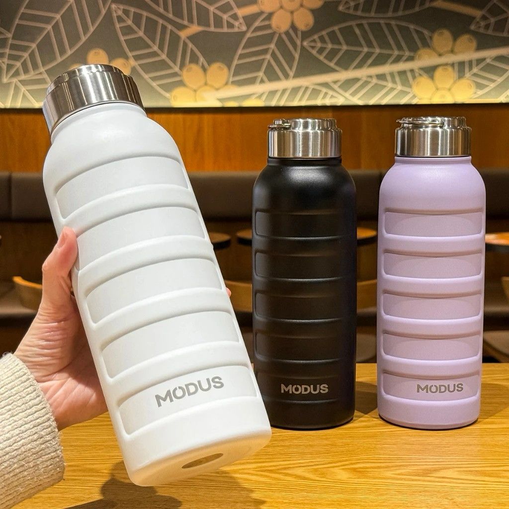 MODUS Garrafa Térmica A Vácuo 1000ml Portátil Aço Inoxidável