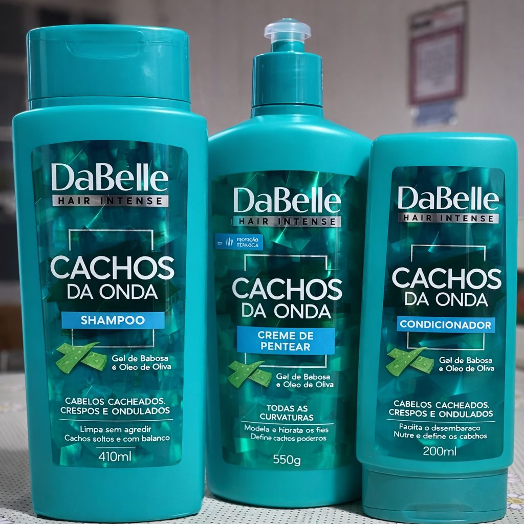 DaBelle Super Kit Simples 3 Produtos - Cachos da Onda
