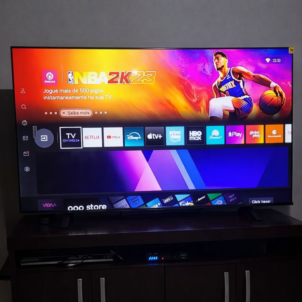 Smart TV DLED 65 4K Toshiba 65C350NS VIDAA 4HDMI 2USB Wi-Fi - TB032M