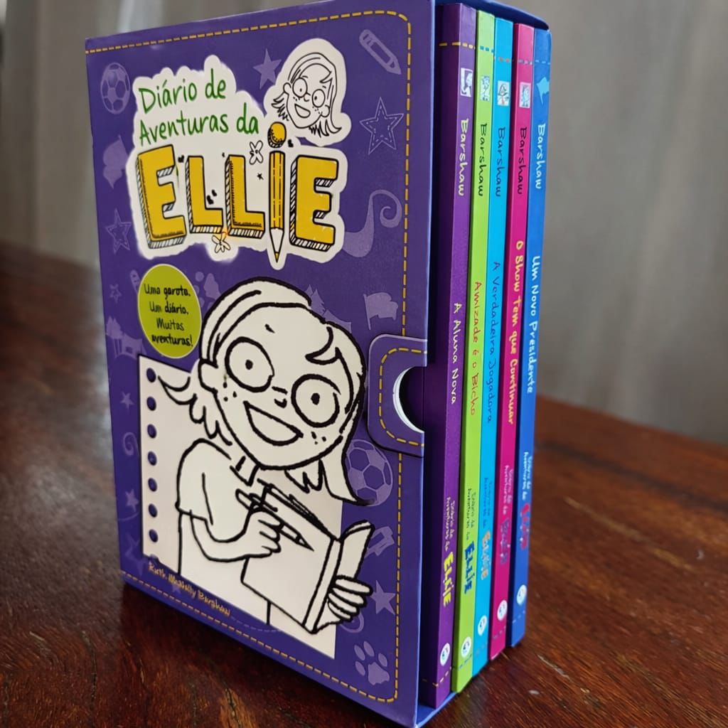 Box diário de aventuras da Ellie