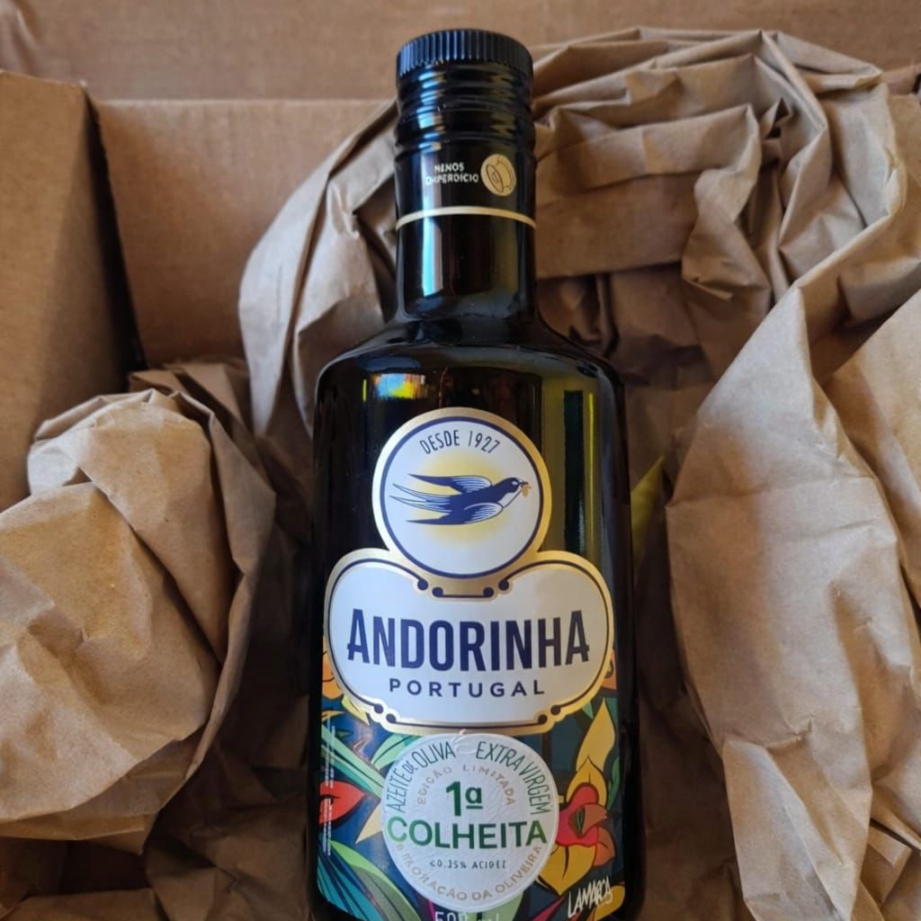 Azeite de Oliva Extra Virgem Andorinha Colheita 500ml – Sabor Puro da Primeira Colheita
