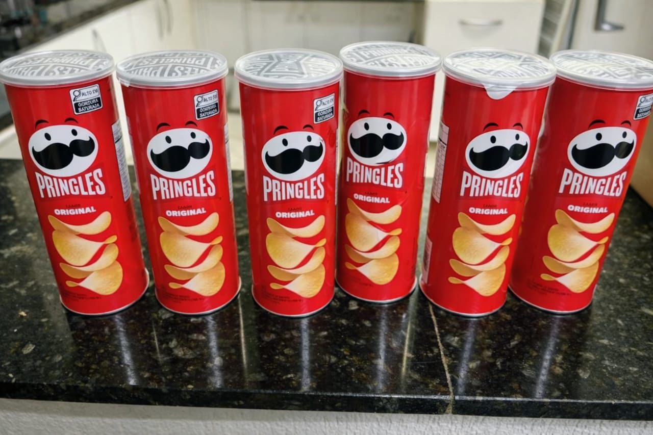Combo Batata Pringles Original 6 Unidades
