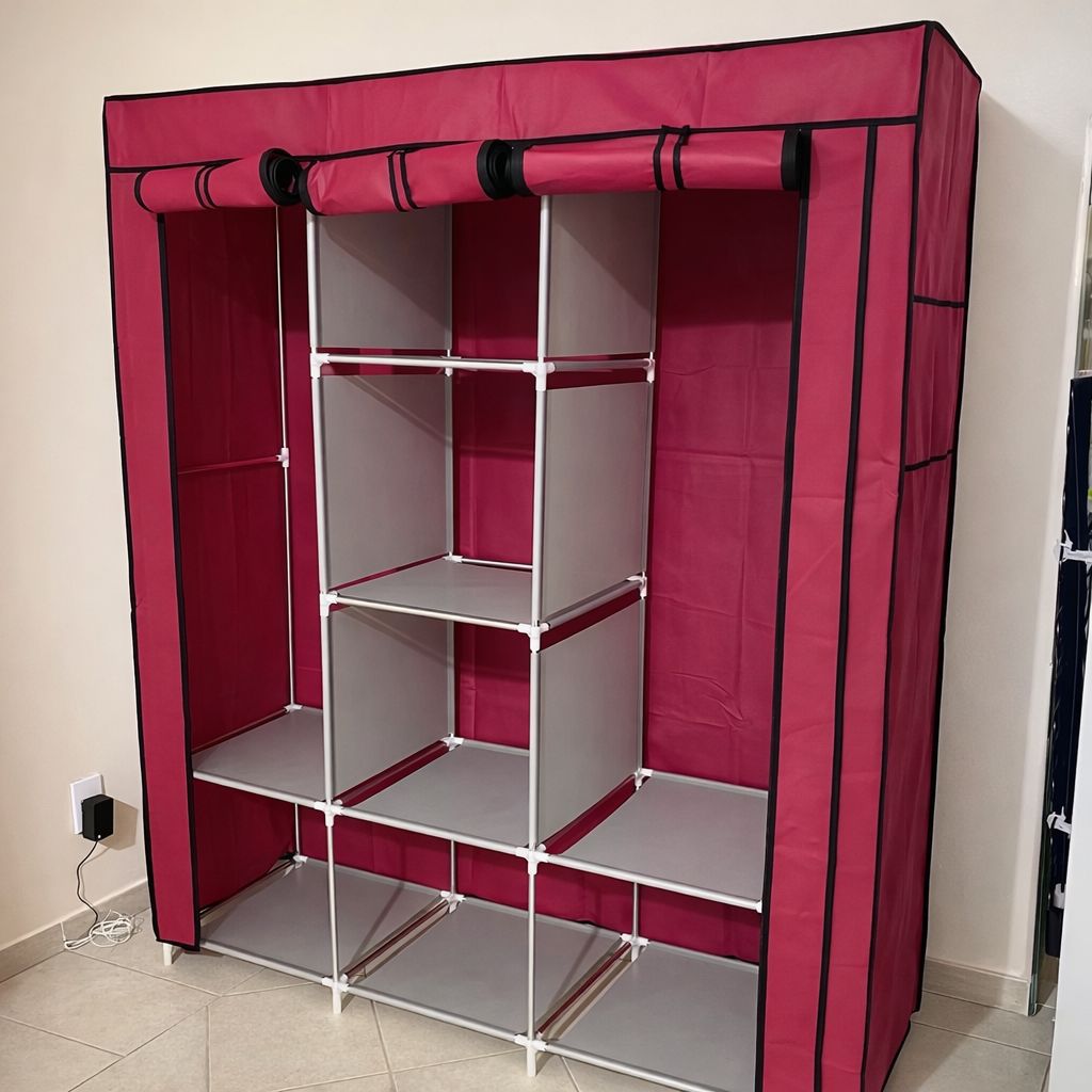 Guarda Roupa Dobrável Prático para Organizar Roupas