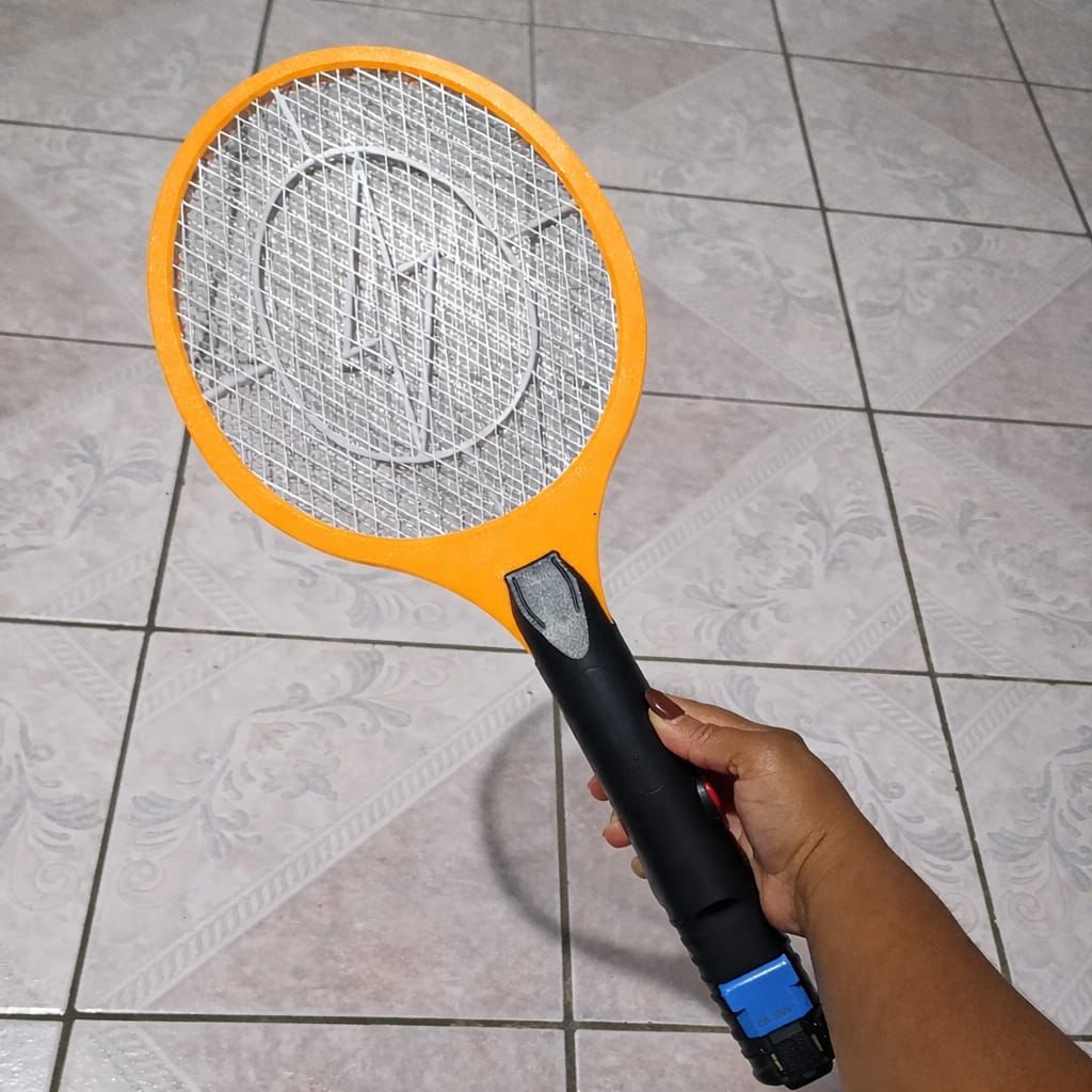 Raquete Elétrica Bivolt 110v~220v Mata Mosquito Recarregável