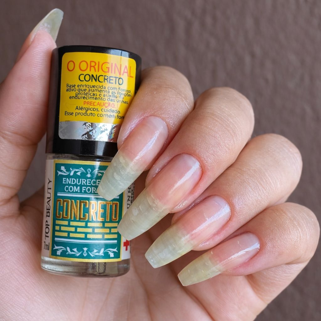 Base Endurecedora Top Beauty Concreto | Unhas Fortes, Resistentes e Saudáveis
