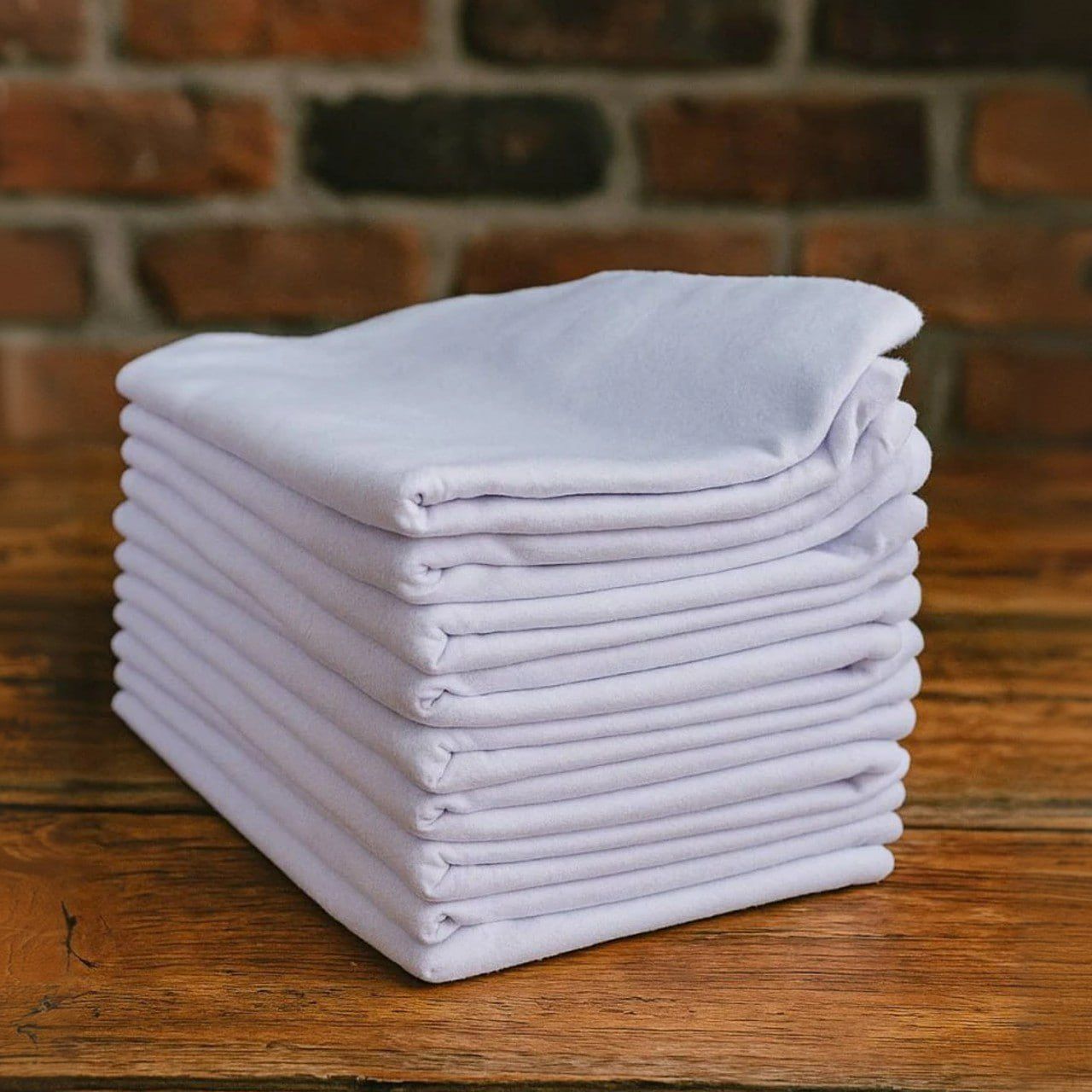 Pano De Prato Branco O Legitimo Kit Com 5, 10 e 20 Peças