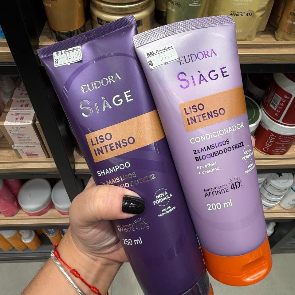 Kit Eudora Siàge Shampoo 250ml + Condicionador 200ml