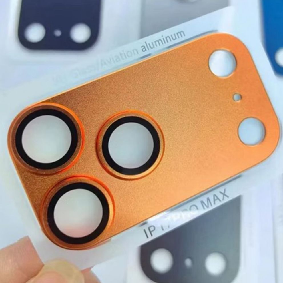 Película de Câmera Metal Armadura para iPhone 17 PRO / 17 PRO MAX Alta Qualidade e Proteção Contra Danos e Arranhões