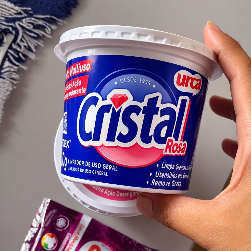 Sabão em Pasta Cristal Rosa 500G