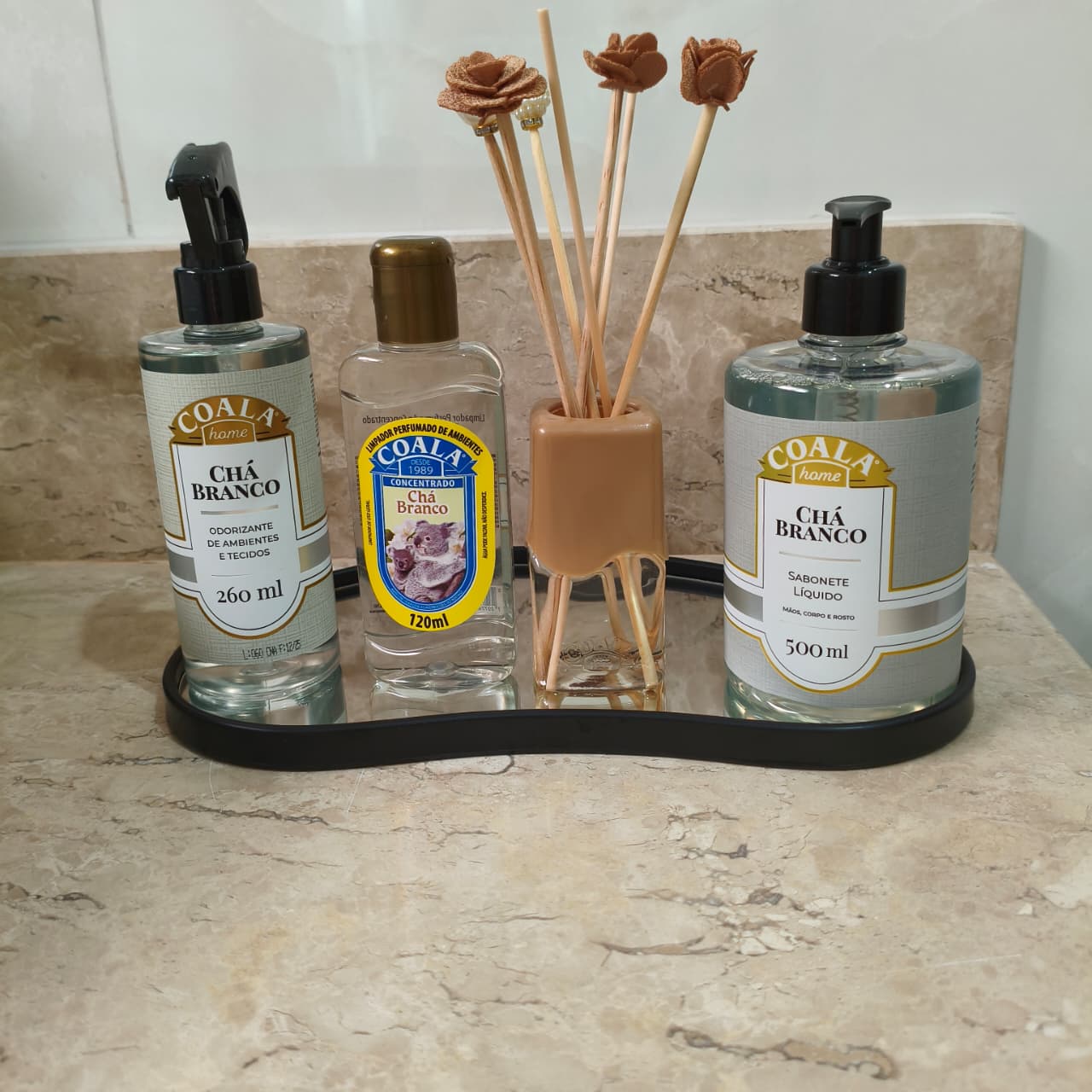 kit Coala Home Chá Branco