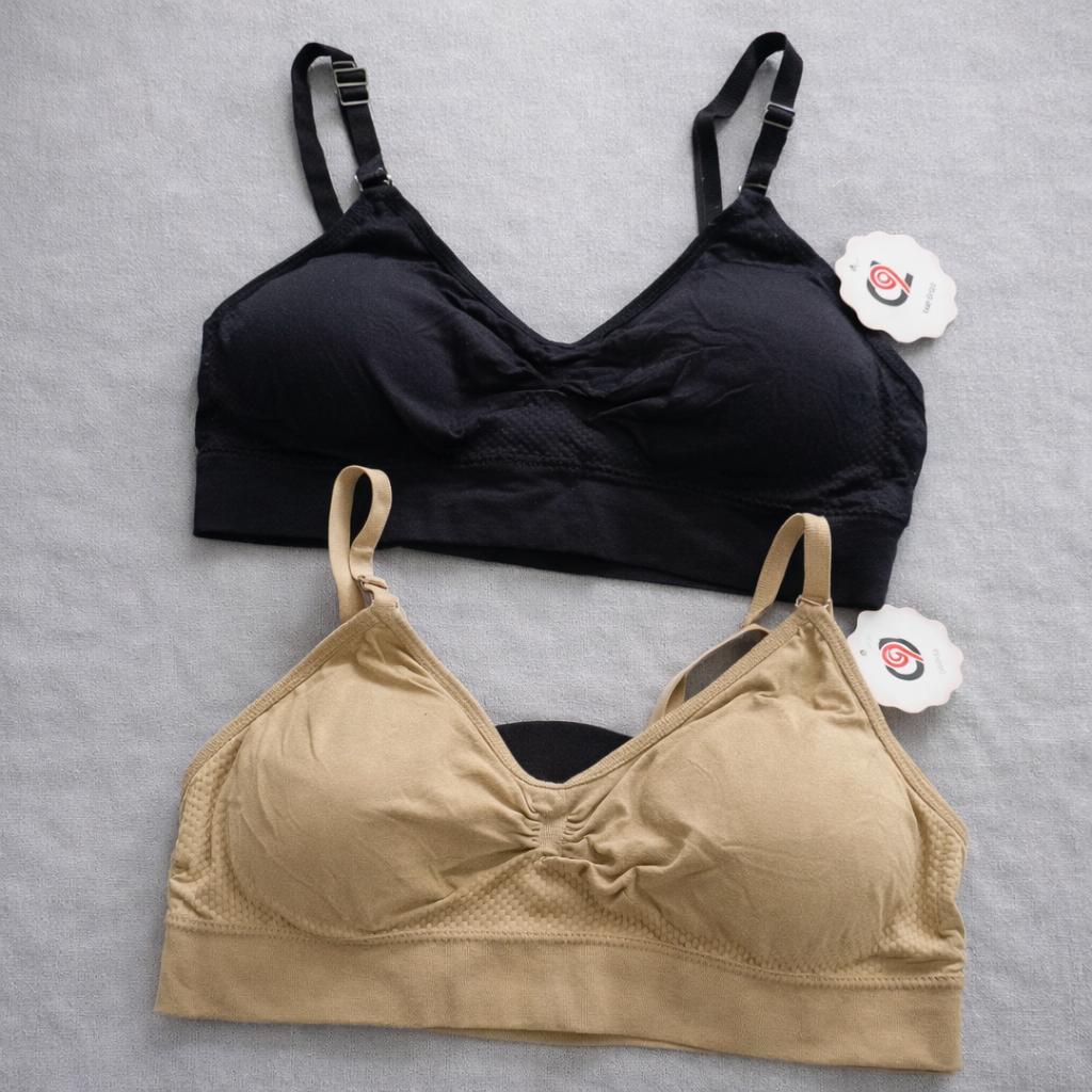 Kit Com 2 Sutiãs Sustentação Com Bojo Removível Alcinha - Sutia Import